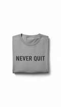 Cool Gray 'Never Quit' Tee