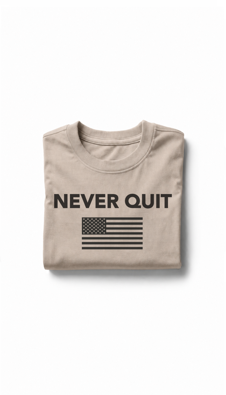 Never Quit - Flag